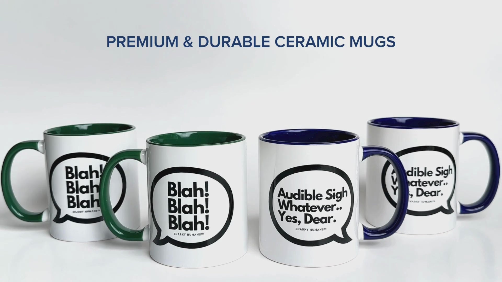 sarcastic Coffee Cups